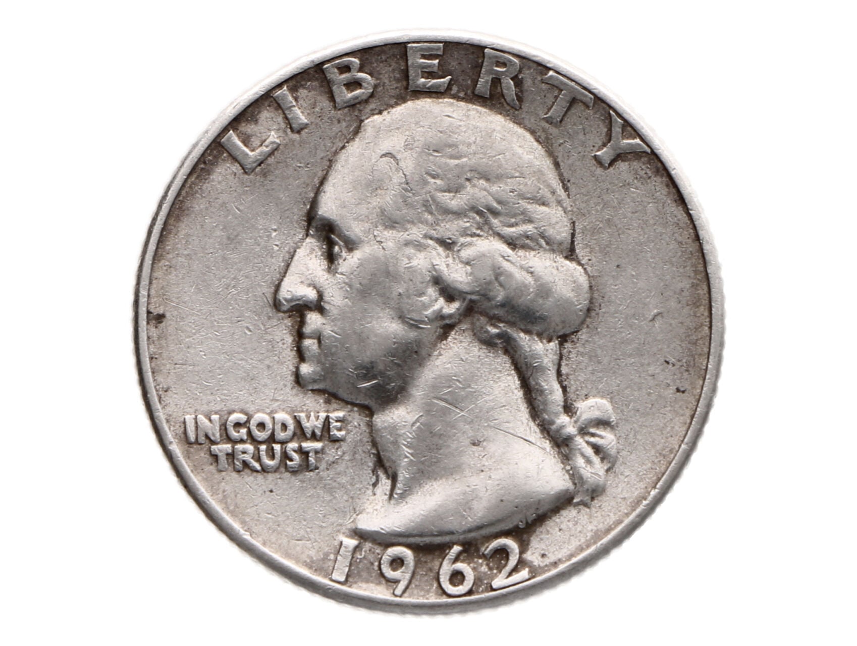 1/4 Dollar 1962_