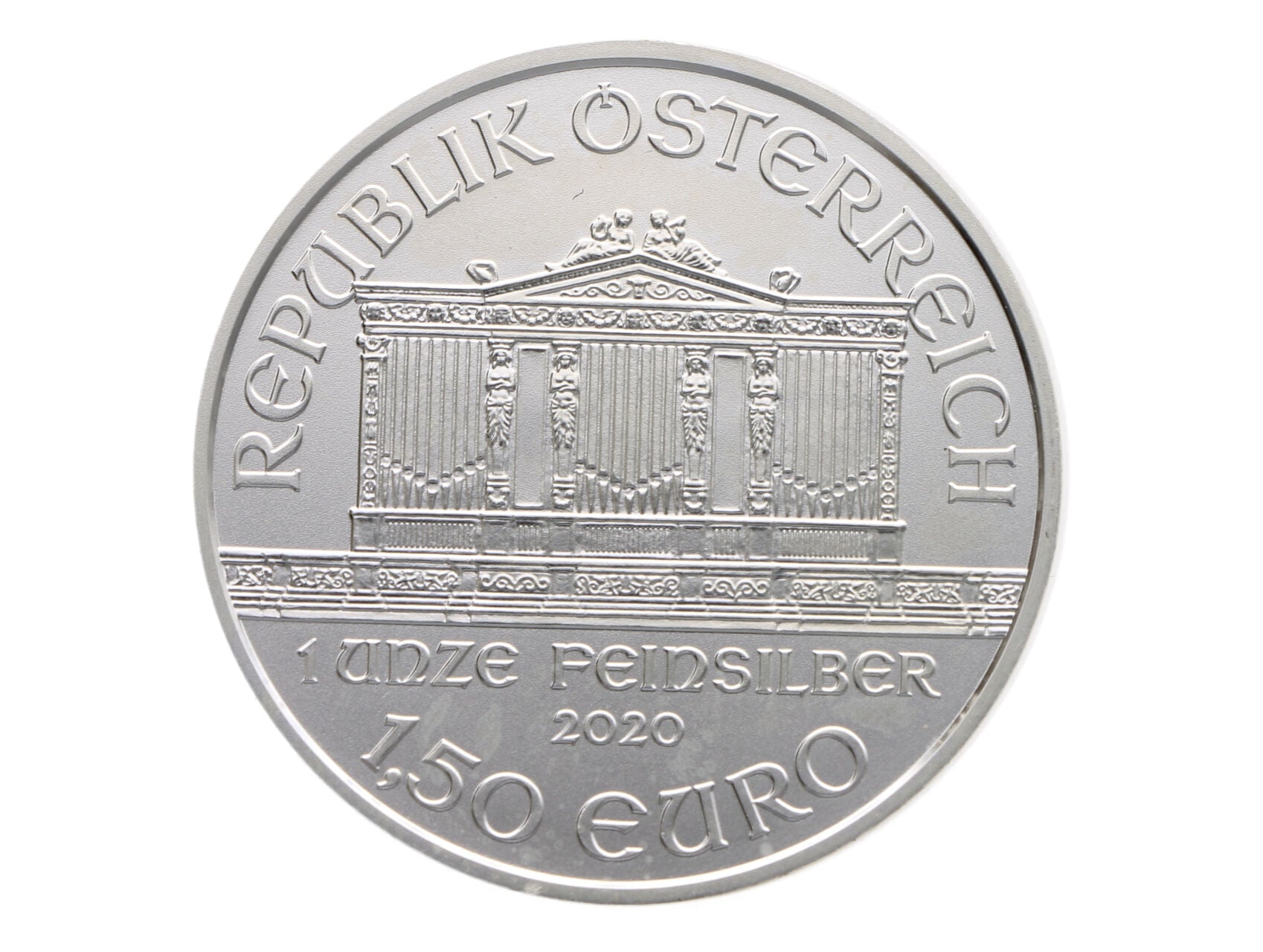 1,5 Euro 2020 Wiener Philharmoniker - 1 Oz_