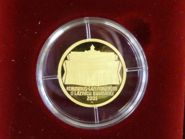 2000 Kč 2005 Architektura - Lázeňský dům v Lázních Bohdanči, 6,22 g
