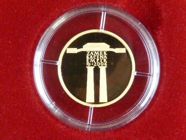 2000 Kč 2004 Architektura - Zámek Kačina, 6,22 g