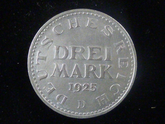 3 Mark 1925 D, J.312