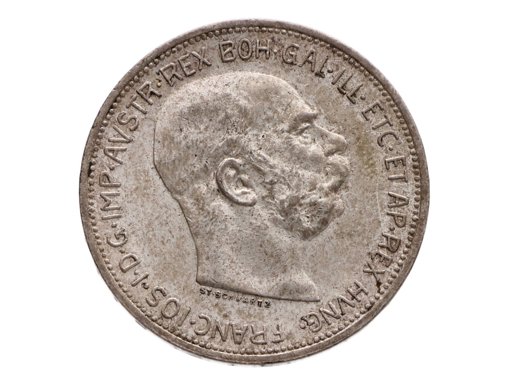 2 Korona 1913, patina_