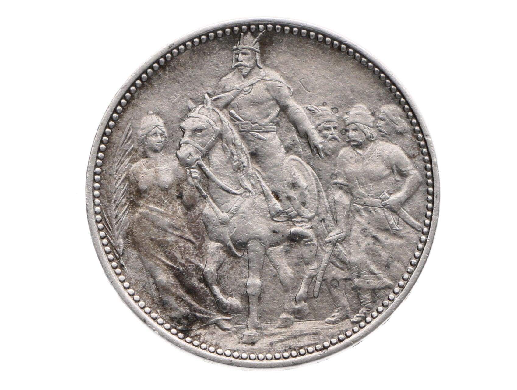 1 Korona 1896 K.B. - Milénium příchodu Maďarů do Podunajské nížiny_