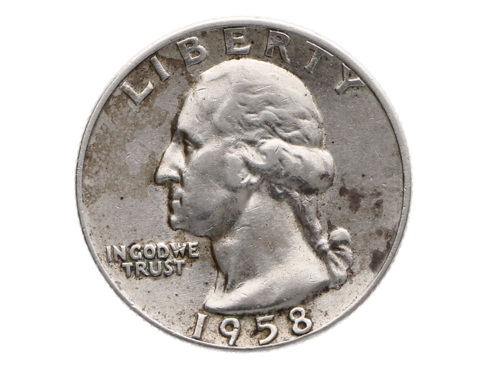 1/4 Dollar 1958 D_