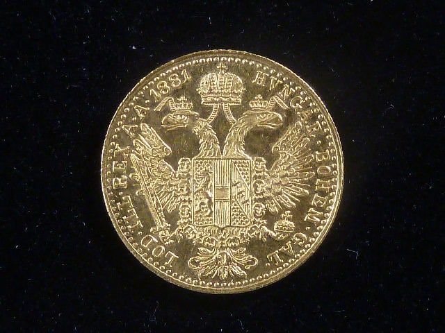 1 Dukát 1881