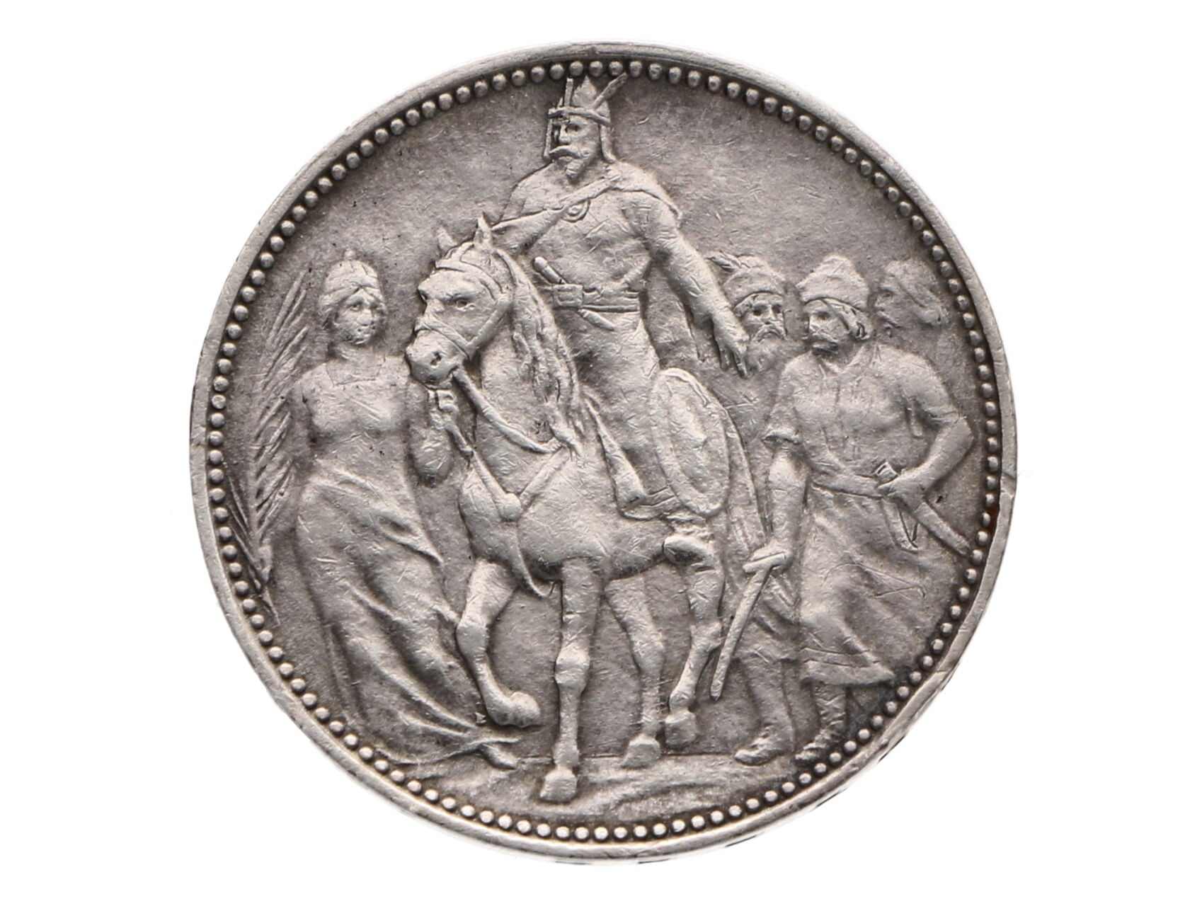 1 Korona 1896 K.B. - Milénium příchodu Maďarů do Podunajské nížiny_