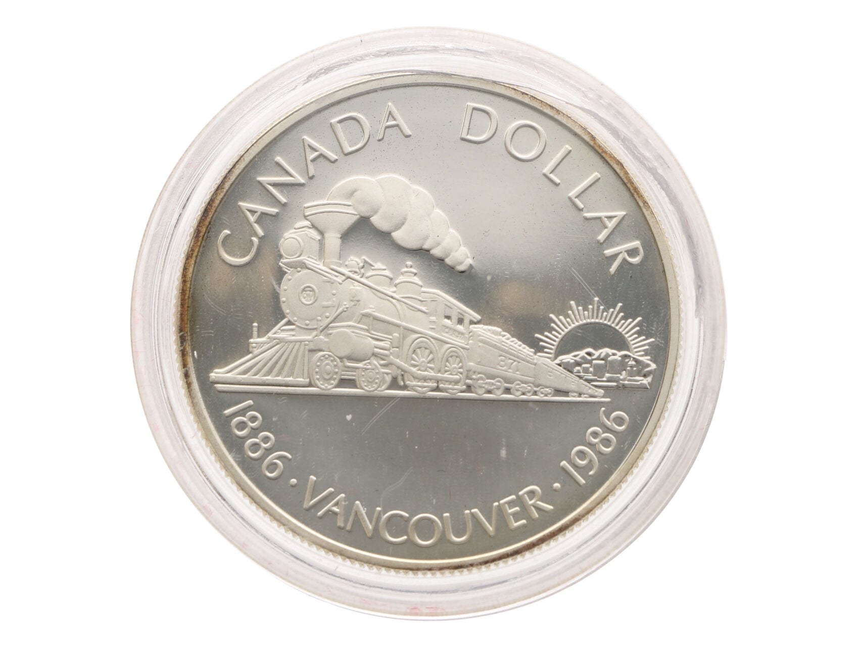 1 Dollar 1986 - 100. výročí Vancouveru_