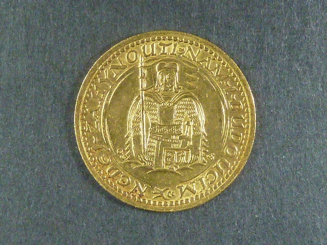2 Dukát 1930 sv. Václav, náklad 942 kusů