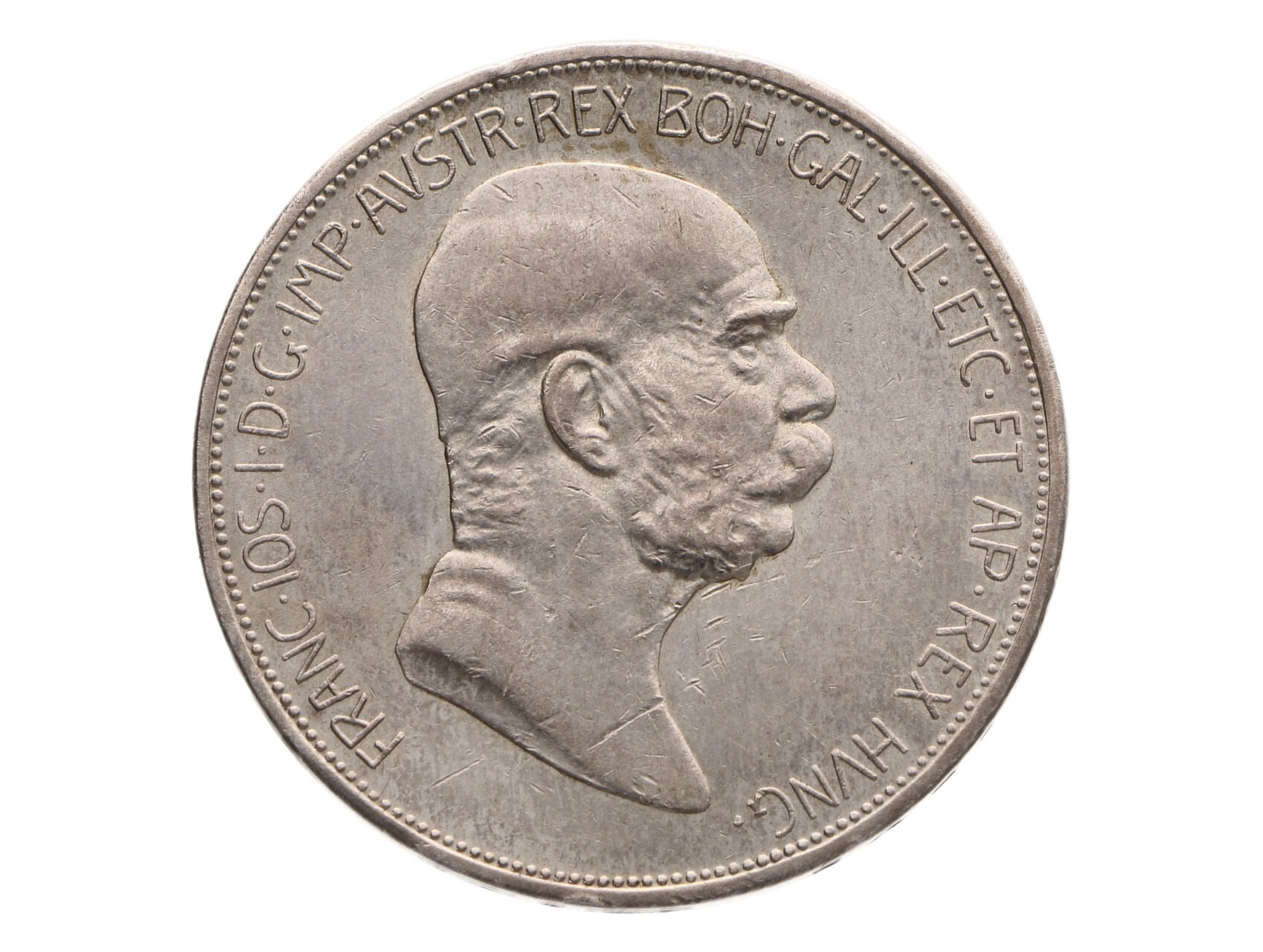 5 Korona 1909, Malá hlava - Marschall, hrana_