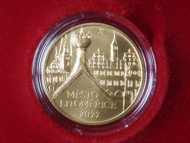 5000 Kč 2022 Městské památkové rezervace - město Litoměřice, 1/2 OZ