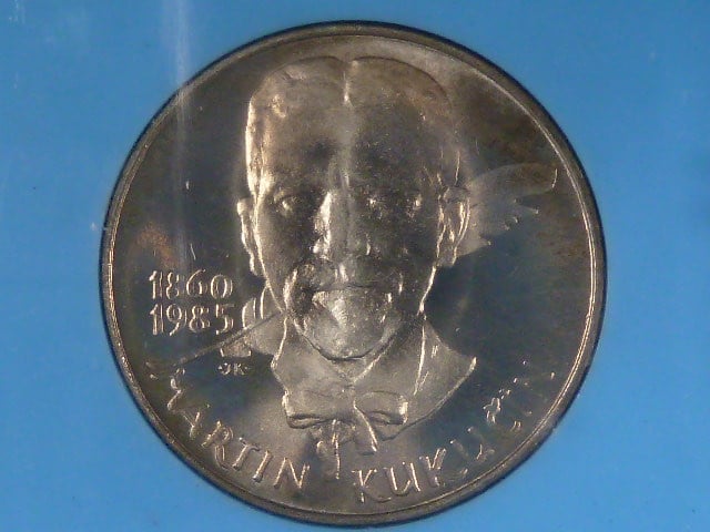 100 Kčs 1985, 125. výročí narození M. Kukučina