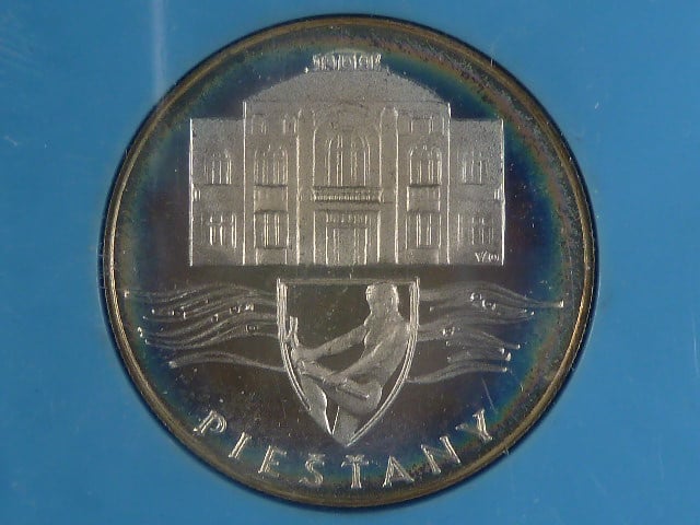 50 Kčs 1991, Lázeňské město Piešťany