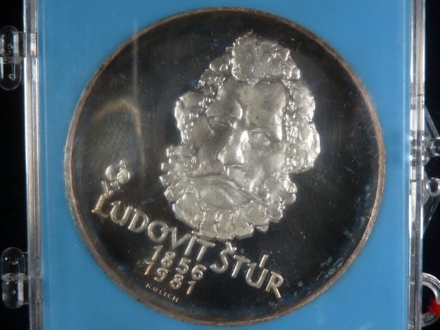 500 Kčs 1981, 125. výročí L.Štůra