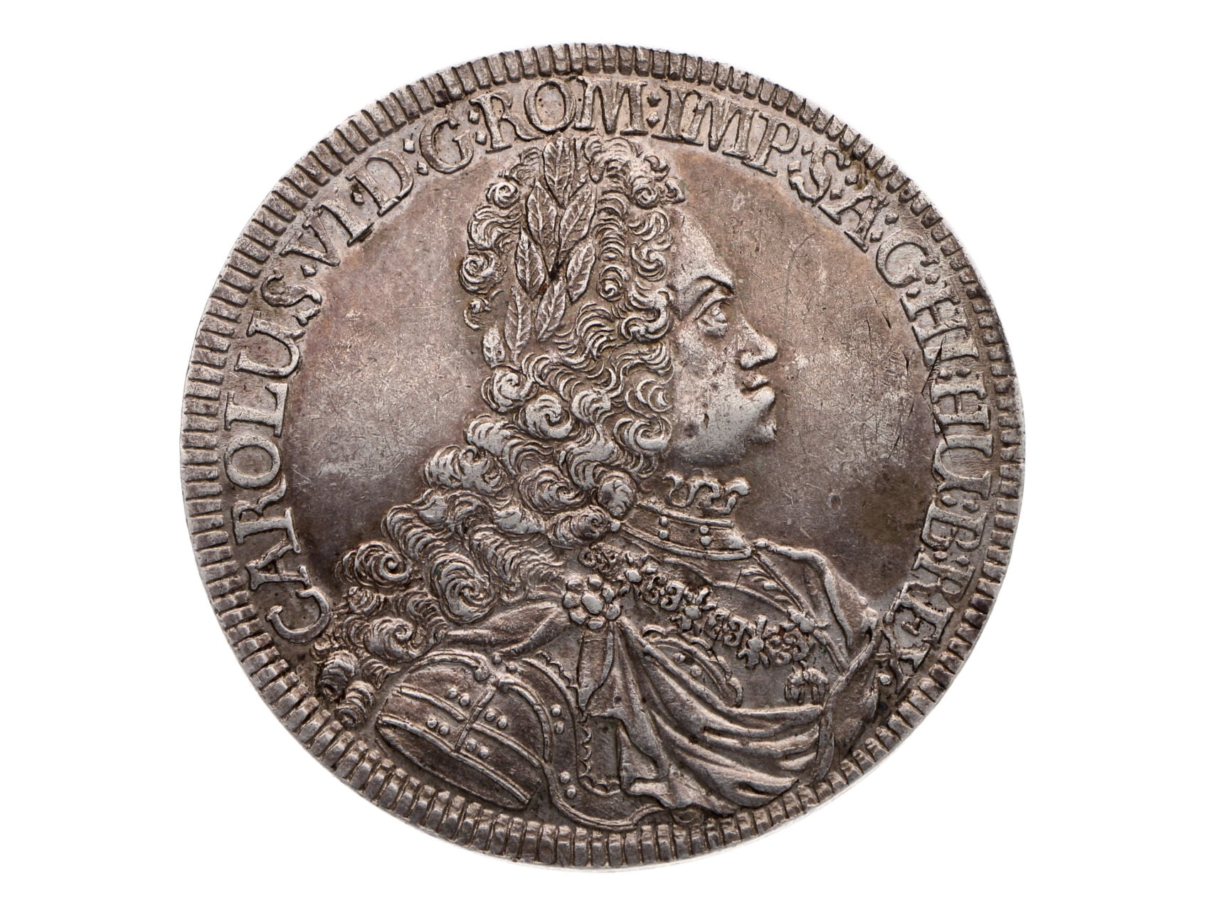Tolar 1721 Hall, 28,62 g., mírně prohlý_