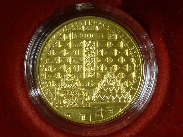 5000 Kč 2025 Městské památkové rezervace - město Tábor, 1/2 OZ
