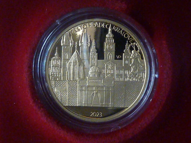 5000 Kč 2023 Městské památkové rezervace - město Hradec Králové, 1/2 OZ