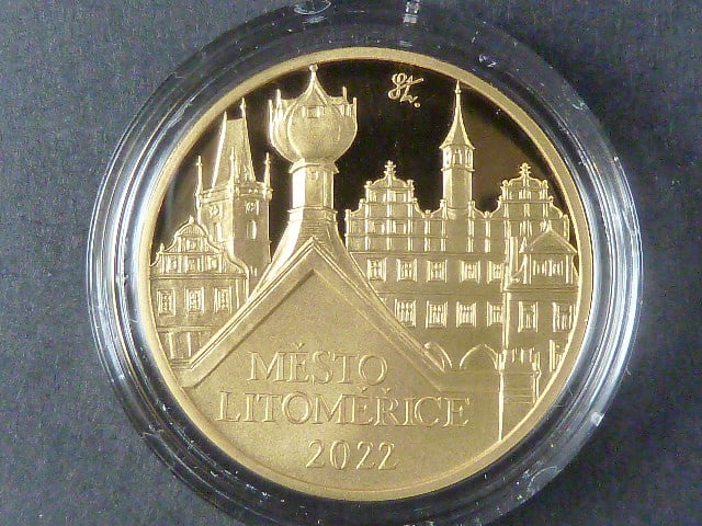 5000 Kč 2022 Městské památkové rezervace - město Litoměřice, 1/2 OZ