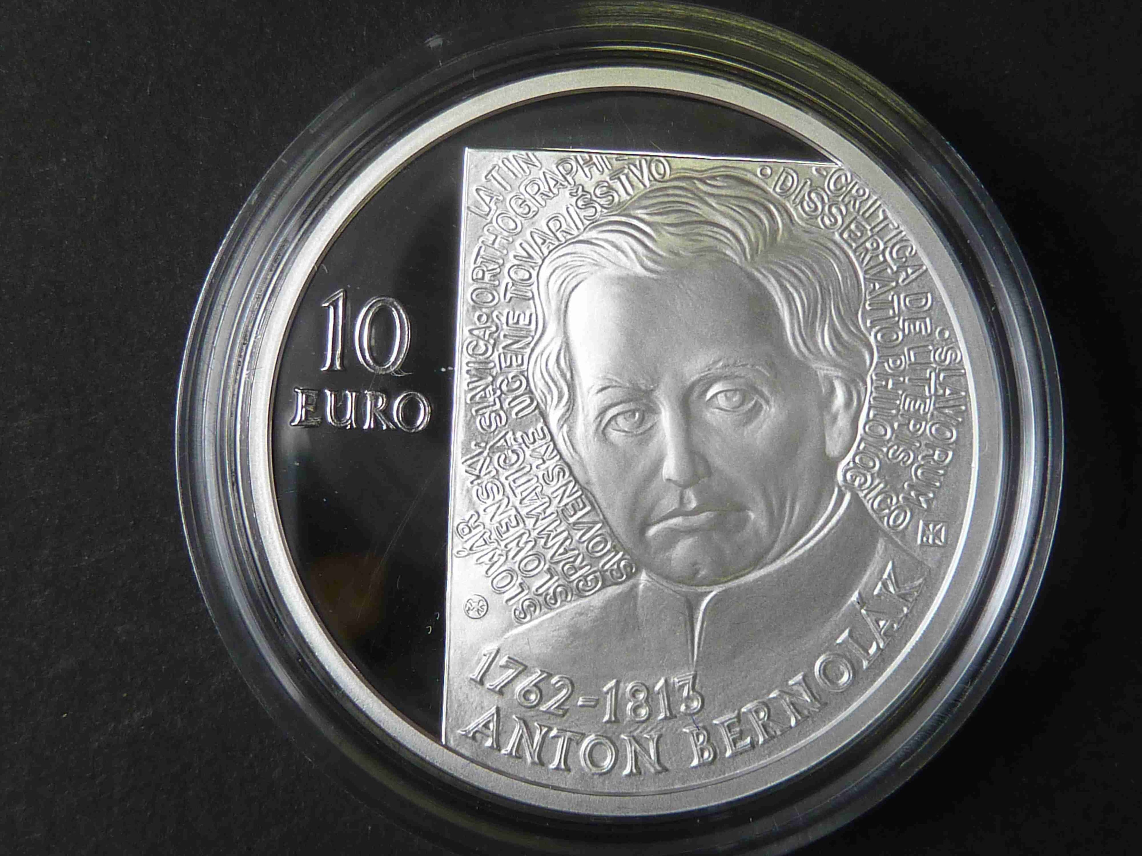 10 Euro 2012 250. výročí narození Antona Bernoláka