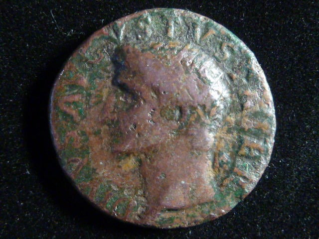 Dupondius, rok 31-37 n.l. - Augustus (raženo za císaře Tibieria)