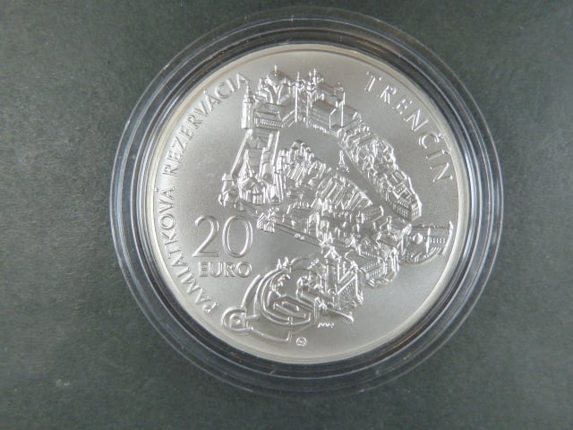 20 Euro 2011 Pamiatková rezervácia Trenčín
