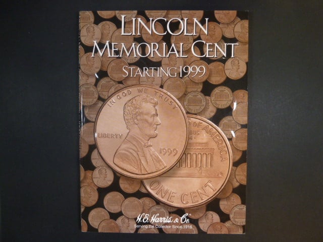 Kompletní sada pamětních centů od 1999 (57 ks), Lincoln