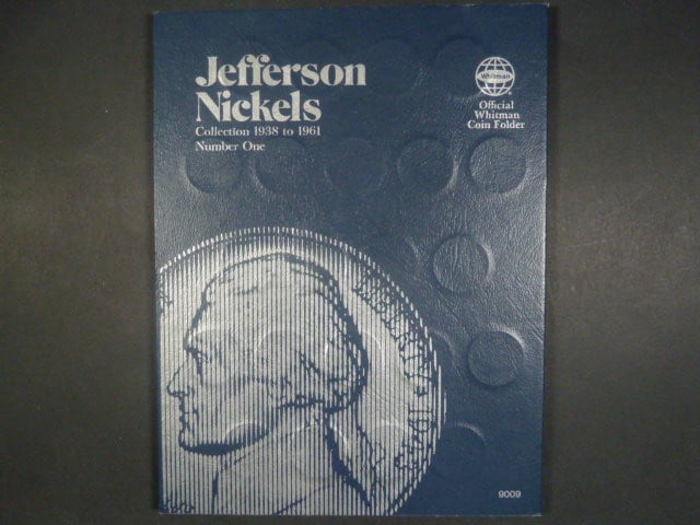 Kompletní sada Nickels od 1938-1961 (65s), Jefferson