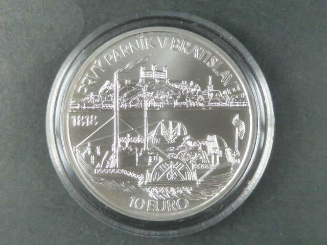 10 Euro 2018 Plavba prvního parníku na Dunaji - 200.výročí