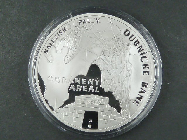 20 Euro 2014 Dubnické Baně - chráněné naleziště opálů