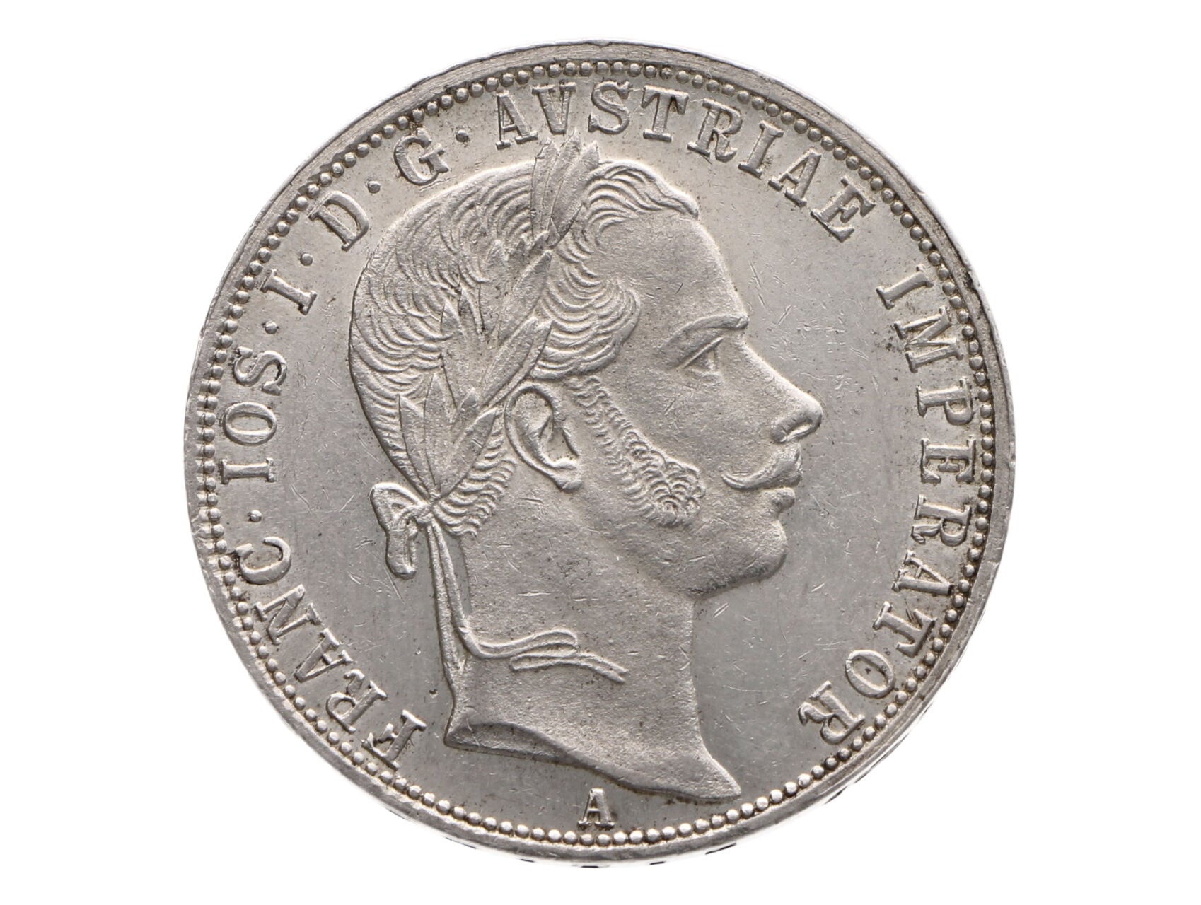 1 Zlatník 1859 A, bez tečky za REX, raž. lesk_