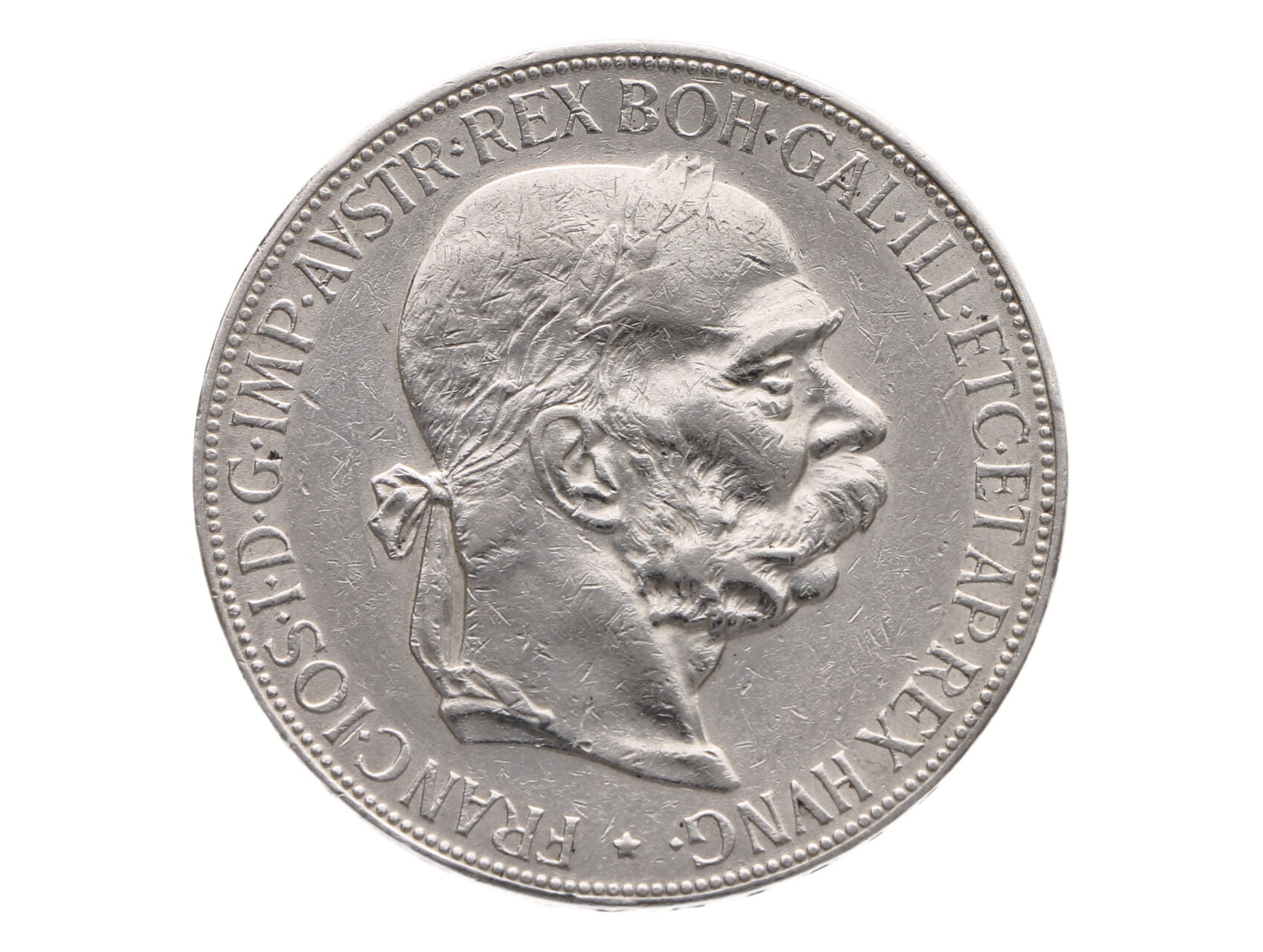 5 Korona 1900, rysečky a dr. hrany_