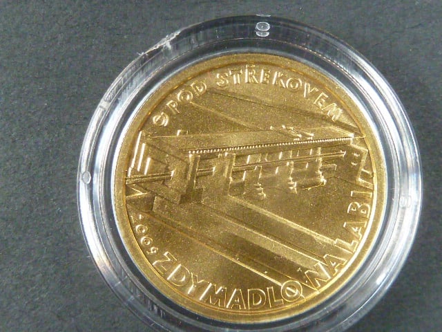 2500 Kč 2008 Kulturní památka - zdymadlo na Labi pod Střekovem, 1/4 OZ