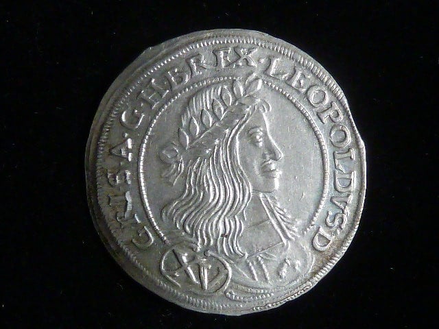 XV krejcar 1662 W, Vídeň, letopočet nalevo, Andrea Cetto, N 23