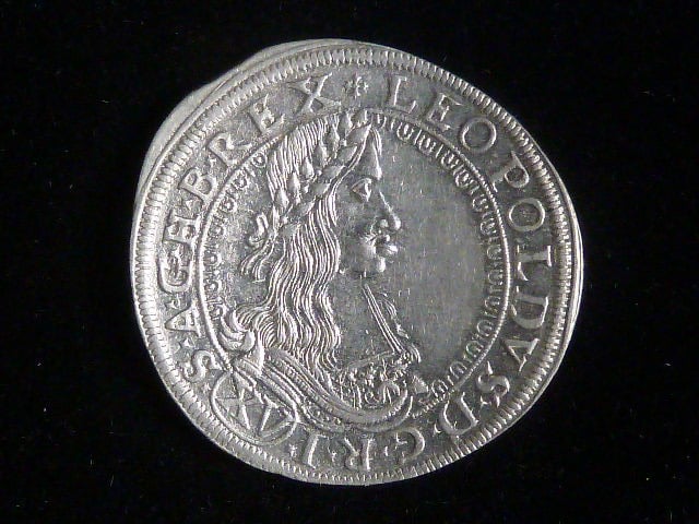 XV krejcar 1662 W, Vídeň, opis stuha, Andrea Cetto, N 23