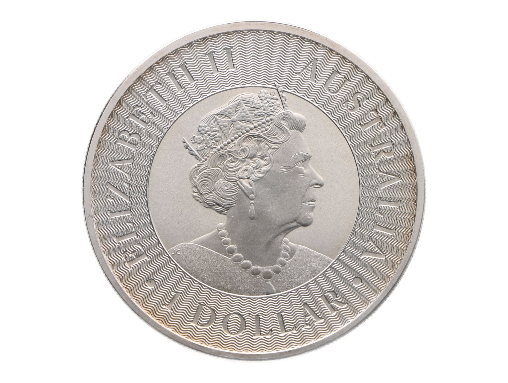 1 Dollars 2021 - Kangaroo, 1 OZ Ag 999,9_