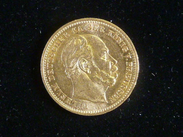 Prusko, Wilhelm I (1861-1888), 20 Mark 1886 A, J. 246