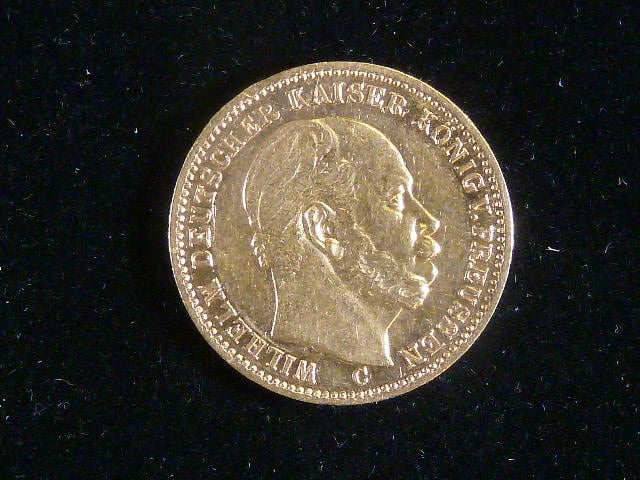 Prusko, Wilhelm I (1861-1888), 20 Mark 1873 C, J. 243