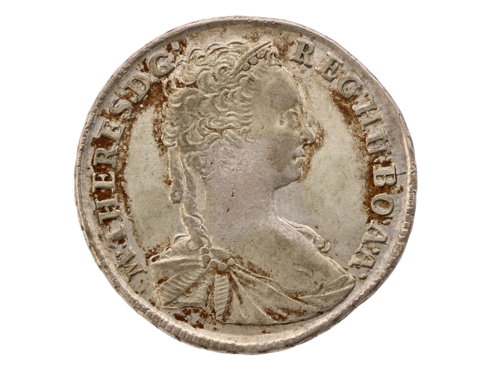 15 Krejcar 1743 KB, Kremnica, 6,39 g., N 96, Früh.1178,  just._