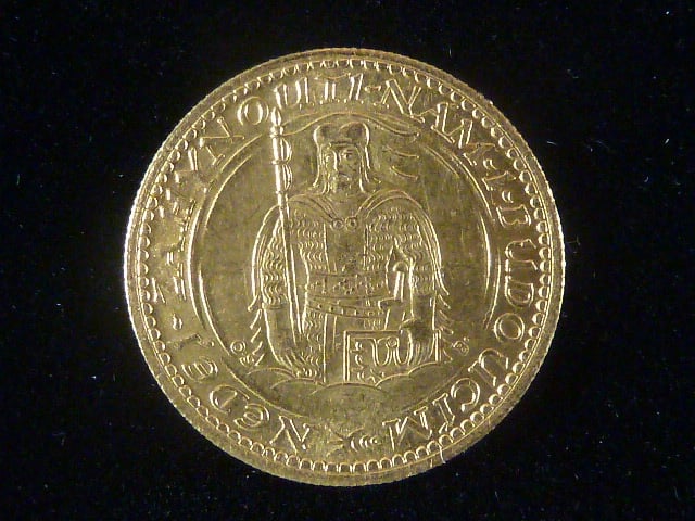 Dukát 1926 sv. Václav, náklad 58 669 kusů