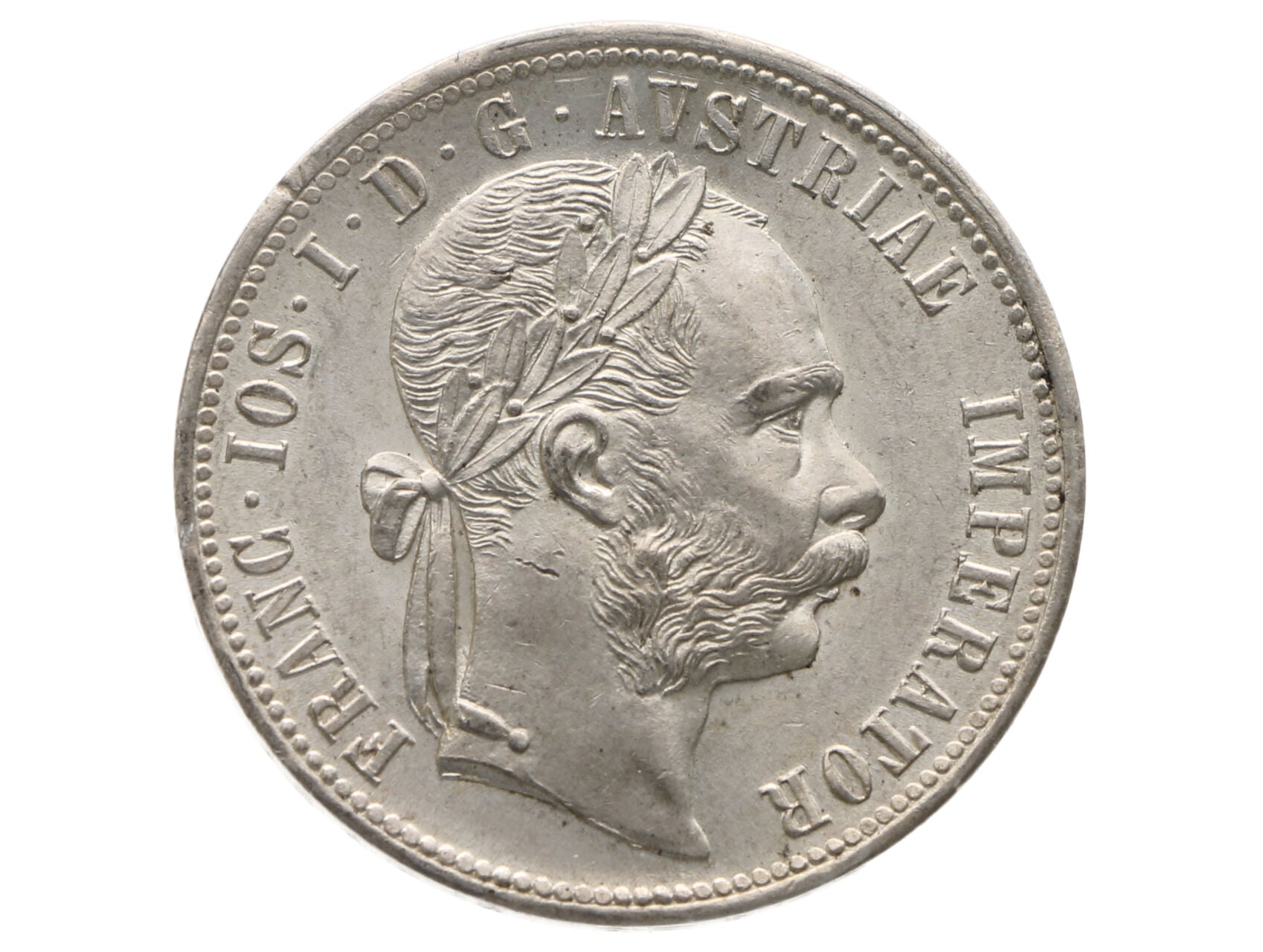 1 Zlatník 1878, ražební lesk_