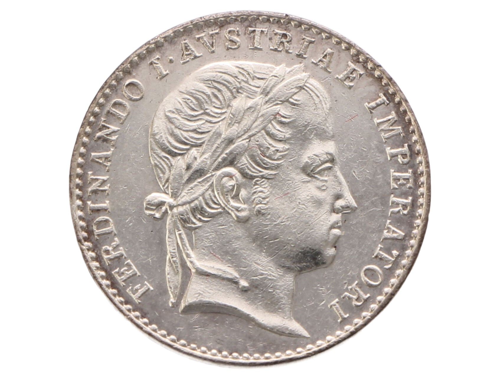 Žeton na korunovaci Ferdinanda V. Rakouským císařem_