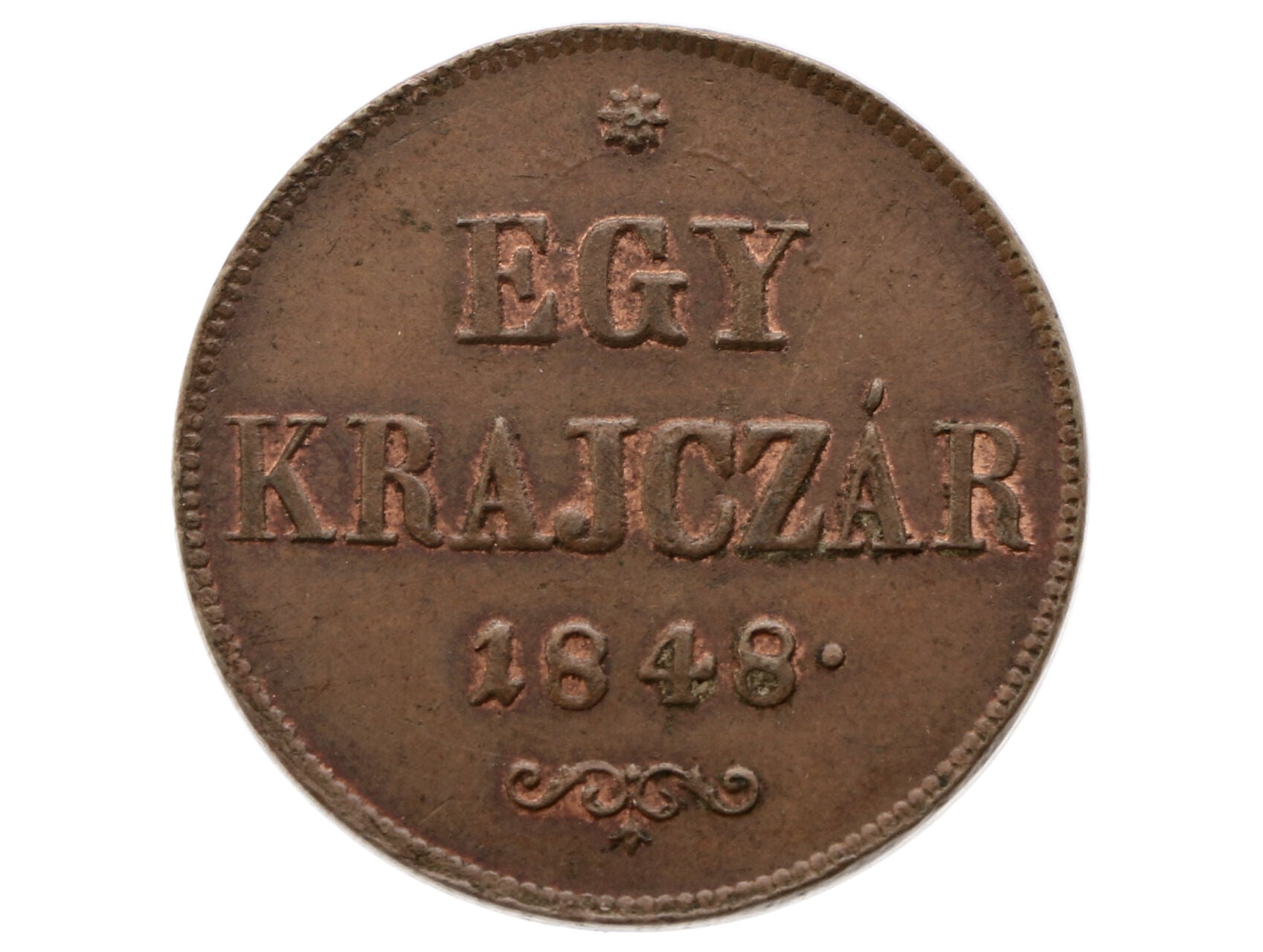 Revoluce - Egy Krajczar 1848, drobné hranky_