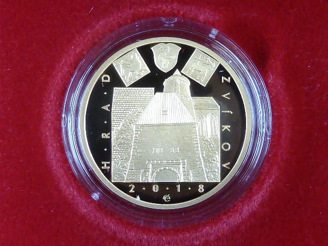 5000 Kč 2018 Hrady - Hrad Zvíkov, 1/2 OZ