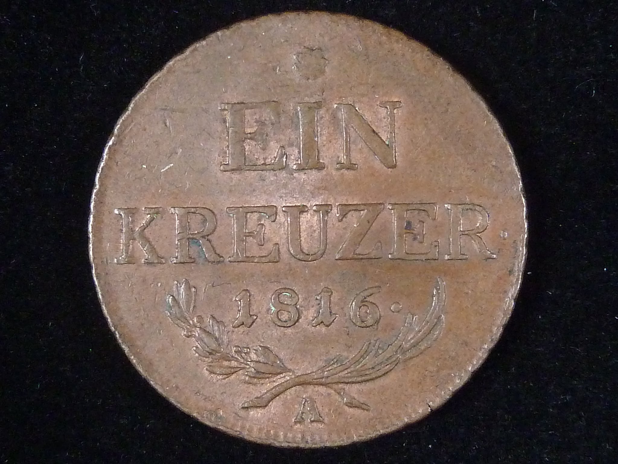 1 Krejcar 1816 A