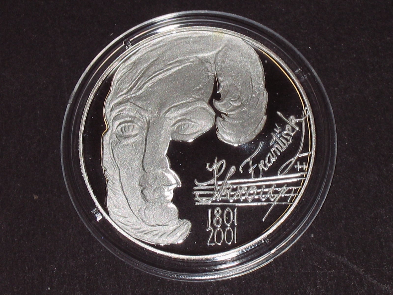200 Kč 2001 200.výročí narození F.Škroupa