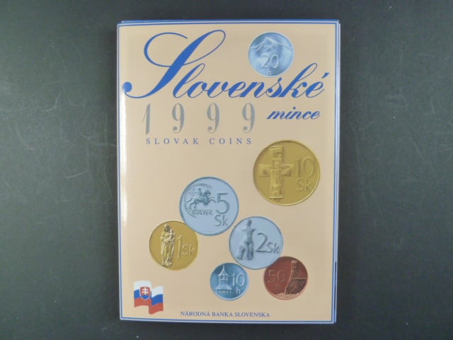 1999 ročníková sada mincí