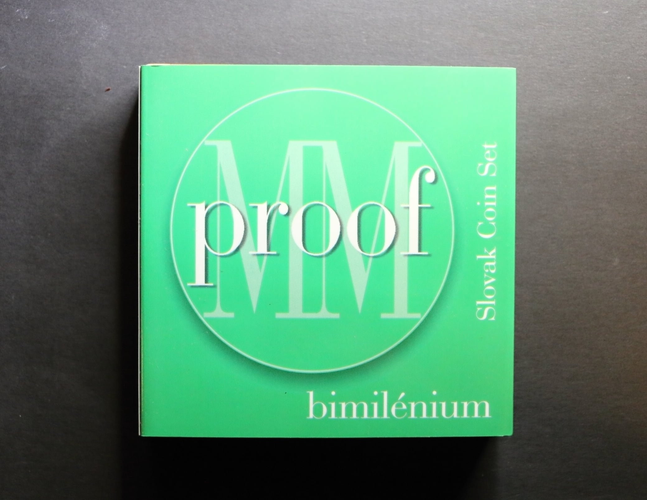 2000 ročníková sada mincí proof v dřevěné etui, certifikát, proof