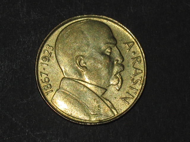 10 Kčs 1992, A.Rašín