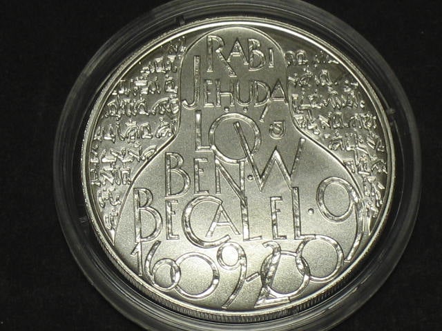 200 Kč 2009, 400.výročí úmrtí rabiho Jehudy Löwa