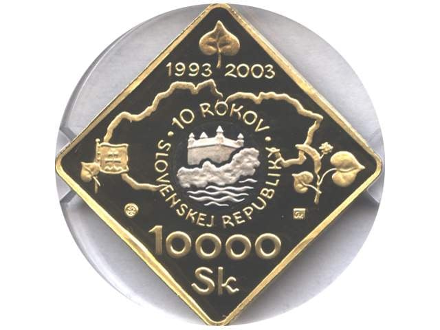 10000 Sk 2003 10.rokov SR