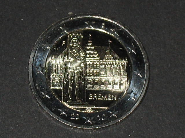 Německo 2 EUR 2010 F pamětní